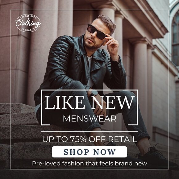 Shop like-new menswear for up to 75% off retail and elevate your‎ look for less - Picture 1 of 2